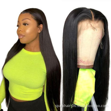 150% 180% Density HD Lace Human Hair Wigs For Black Women,Wholesale Brazilian Virgin Hair Transparent Full Lace Front Wig